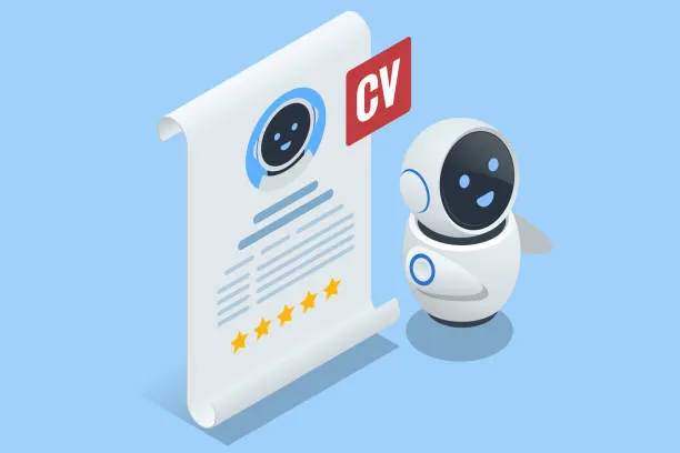 Резюме на экране компьютера